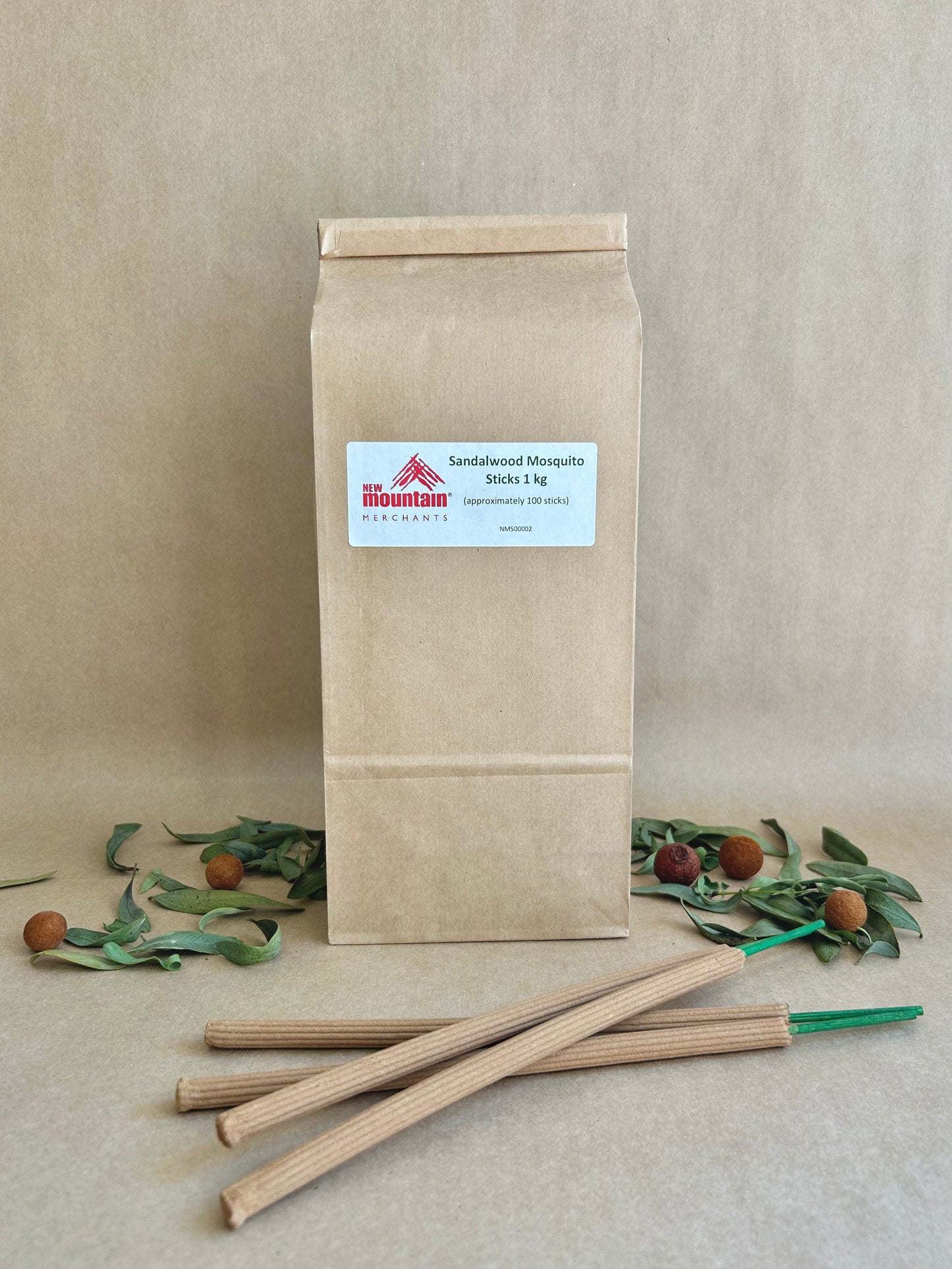 Sandalwood 3 hour Mosquito Sticks 1kg Bulk Pack