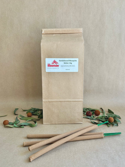 Sandalwood 3 hour Mosquito Sticks 1kg Bulk Pack